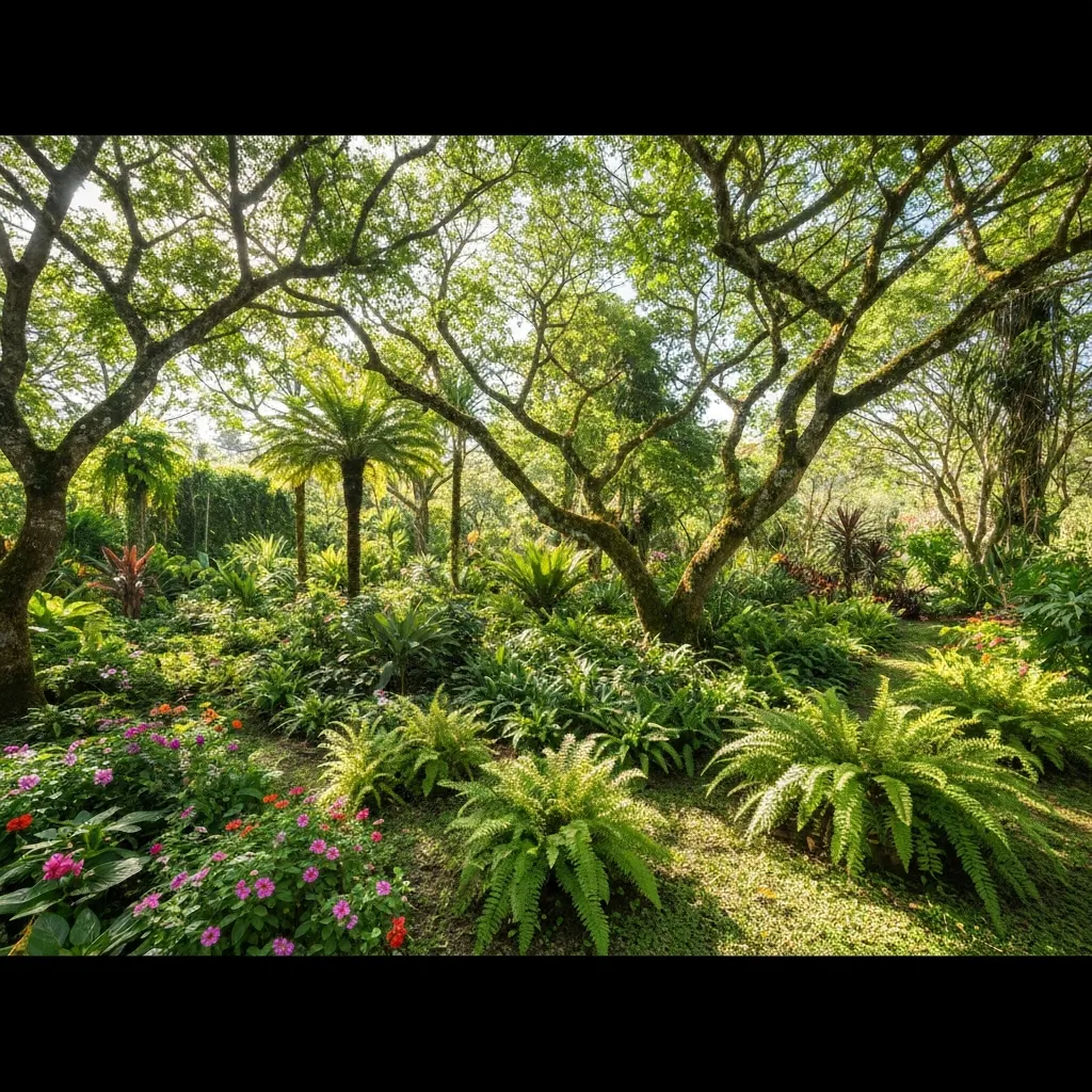 Jardines con plantas nativas salvadoreñas
